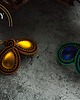 kolczyki soutache Drobne kolczyki sutasz kolorowe 1