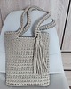 torby na ramię Torba szydełkowa na ramię ze sznurka 25cmx30cm 5