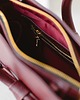 torebki do ręki BOW BAG - skórzana torebka - bordowa 6