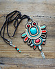 wisiory Navajo- etniczny wisior soutache 2