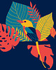 poduszki z grafiką Poduszka dekoracyjna - The kingfisher 2