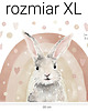 naklejki dla dzieci KRÓLIK - naklejka na ścianę 7