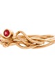 pierścionki złote Twigs Gold Ruby 1