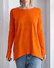 bluzki z długim rękawem damskie Wąski rękaw bluzka Pomarańczowa 5