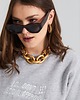 bluza bez kaptura damska Social Approval Grey Crewneck 1