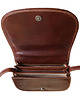 torby na ramię Mała torebka listonoszka skórzana (brązowa) - Stefania Brązowy 8