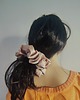gumki do włosów SCRUNCHIE ręcznie malowana 1