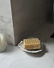 mydelniczki Ceramiczna Mydelniczka Muszelka Muszla Biała Handmade 1