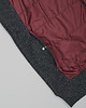 bluzy męskie Kamizelka męska agira bordowa slim fit 4