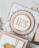 kartki scrapbooking Pamiątka Pierwszej Komunii Świętej, exploding box 5