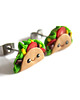 kolczyki z masy plastycznej Kolczyki Mini Tacos 1
