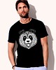 t-shirty męskie Koszulka czarna  męska Panda 1