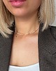 chokery Naszyjnik Choker z opalem i perłą naturalną 1