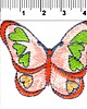 naszywki na ubrania Naszywka naprasowanka MOTYLEK termo haft dla dzieci 4,8x3,7cm 1