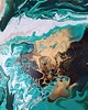 obrazy DUCH LASU I 80x80 cm Akryl na płótnie Duży obraz Abstrakcja do salonu 6