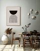 plakaty PLAKAT abstrakcyjny mid century modern grafika 1