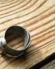 pierścionki srebrne Roman Ancient Ring ;) świetlisty kobalt 1