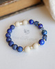 bransoletki z kamieni naturalnych Bransoletka elastyczna lapis lazuli 1