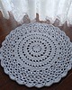 dywany Dywan ażurowy ze sznurka bawełnianego 80cm 2