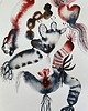 grafiki i ilustracje Abstrakcja No222, malowany obraz, plakat 1