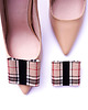 klipsy do butów Klipsy do butów Coquet - FLAT / A'la Burberry 2