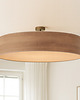 plafony Nowoczesny żyrandol do salonu z abażurem 80 cm GRENADA ECO fi - 80 cm 2