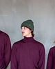 swetry damskie  Sweter Golf Wełniany OCELOT Bordowy- damski półgolf 100% wełny merino 1