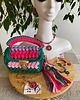 torby na ramię Torebka handmade + brelok z gliny polimerowej Kwiatowe Fantazje 2