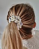 gumki do włosów Gumka jedwabna, scrunchie, frotka lawendowe pole MINI 1