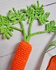 zabawki - inne Warzywa szydełkowe - marchewka, Montessori 4