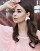 kolczyki - inne Kolczyki  skóra naturalna CLOUD glamour kremowe 2