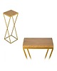 kwietniki Kwietnik Metalowy Stripes Gold 70 cm 1