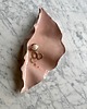 pojemniki na biżuterię Podstawka na Biżuterię Palo Santo Ceramiczna Muszla Pastel Pink 1