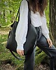 torby na ramię Lazy bag Pocket torba czarna ekoskóra oversize 6