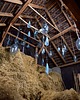 lampy wiszące Wisząca lampa szklana Bee turkusowa 9