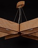 lampy wiszące Lampa wisząca z naturalnym wyrazem drewna 1