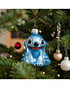 bombki Bombka choinkowa szklana ręcznie malowana: Stitch: błękitny 4