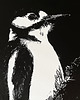 grafiki i ilustracje Linoryt "Dzięcioł" - odbitka 40/60 cm, papier 50/70 cm 1