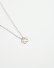 srebrne naszyjniki Sterling Silver Flower Necklace 2