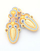 kolczyki soutache Wiosna w pastelowych kolorach 2 5