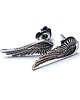 kolczyki wire wrapping Angel vol. 11- sztyfty 1