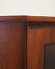 regały i półki Witryna palisandrowa, duński design, lata 70, produkcja: Dania 4