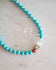 chokery Choker z turkusowych kamieni 1