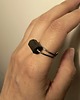 pierścionki srebrne Pierścionek BLACK amulet 6