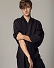 moda - inne LENistwo - szlafrok męski z lnu 4