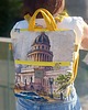 plecaki Pikowany welurowy plecak torba 2w1  Havana 2
