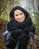 rękawiczki damskie WOOLY wełniane rękawiczki- czarne 1