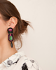 kolczyki soutache Kolorowe kolczyki sutasz długie 1