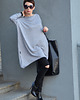 swetry damskie  New SWETER OVERSIZE V Black 2