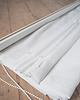 zasłony Lniana roleta rzymska heavy PURE WHITE 4